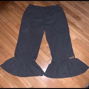 Matilda Jane Women’s XL heather gray Big Ruffle